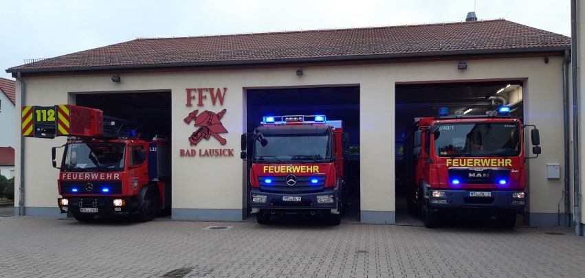 Freiwillige Feuerwehr Bad Lausick im Einsatz
